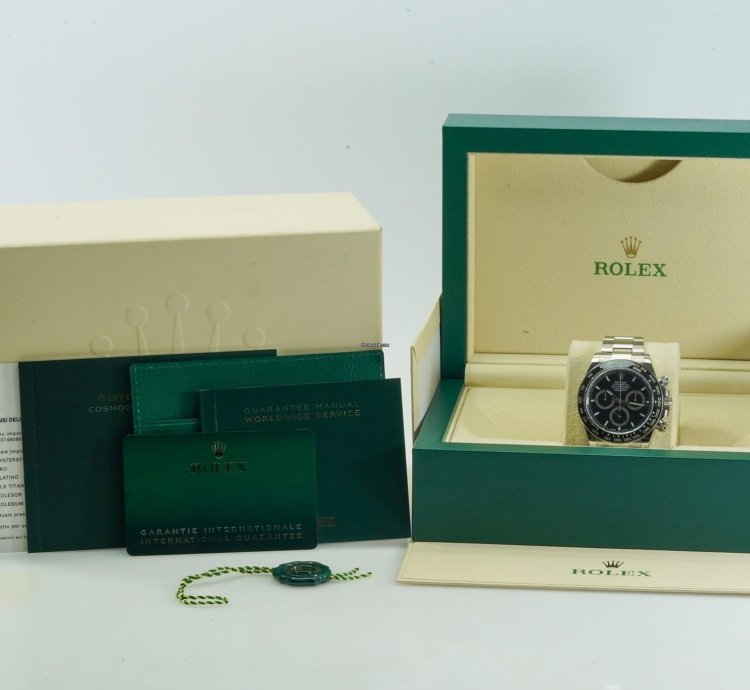 Rolex Daytona 126500ln 126500ln-0001 40mm Black Dial 2024