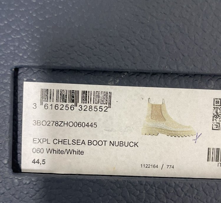Dior Sacai Chelsea Boots Sz 44 5 Bnib
