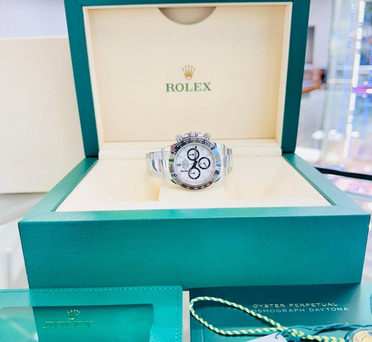 Rolex Daytona 126500ln 40mm Stainless Steel Panda Dial Box Papers Unworn