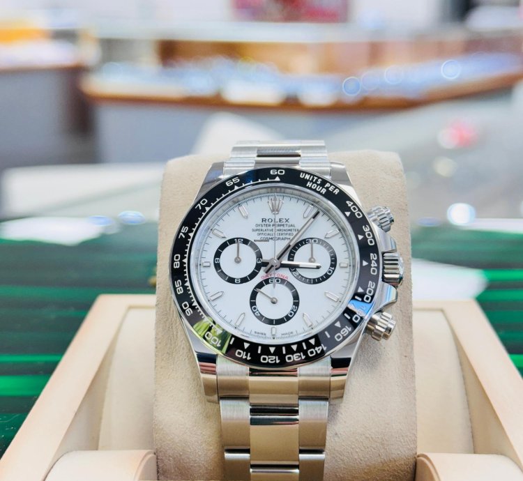 Rolex Daytona 126500ln 40mm Stainless Steel Panda Dial Box Papers Unworn