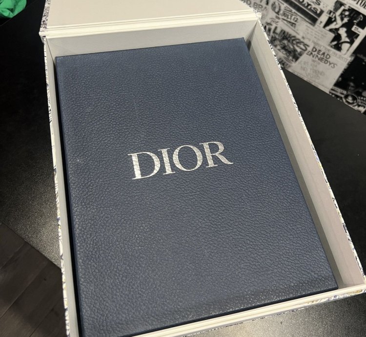 Dior Sacai Cream Derby Shoes