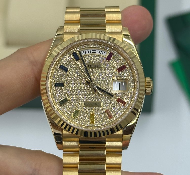Rolex Day-date 36 128238 Rainbow