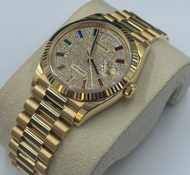 Rolex Day-date 36 128238 Rainbow