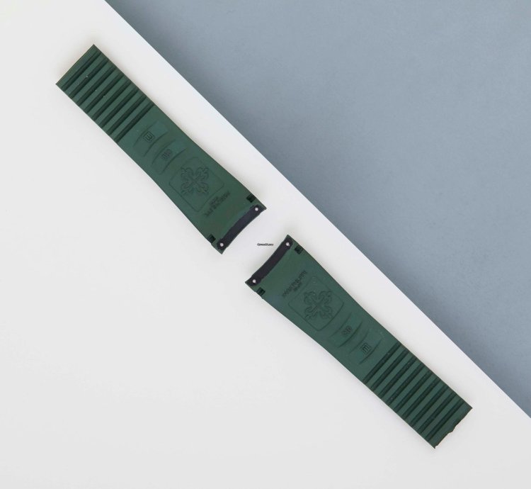 Patek Philippe Aquanaut Black Grey Dial - Steel Rubber Straps