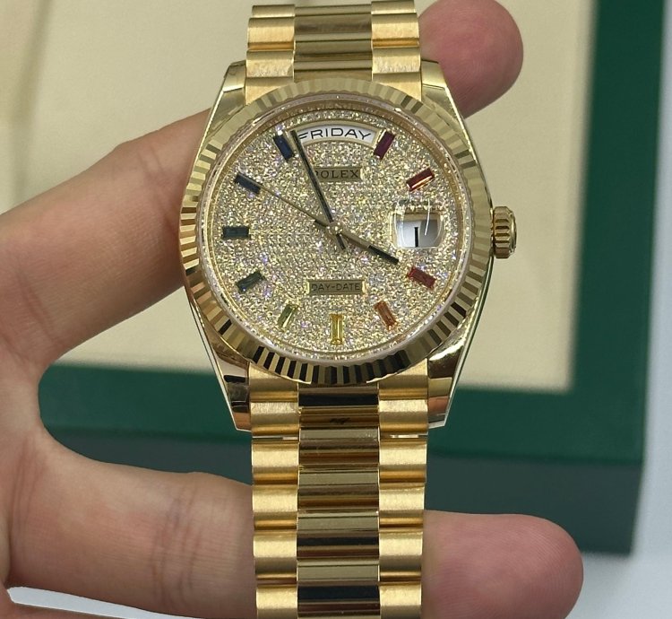 Rolex Day-date 36 128238 Rainbow