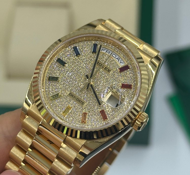 Rolex Day-date 36 128238 Rainbow