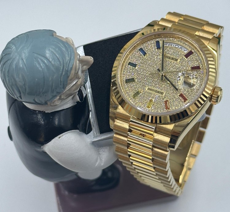 Rolex Day-date 36 128238 Rainbow