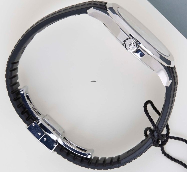 Patek Philippe Aquanaut Black Grey Dial - Steel Rubber Straps