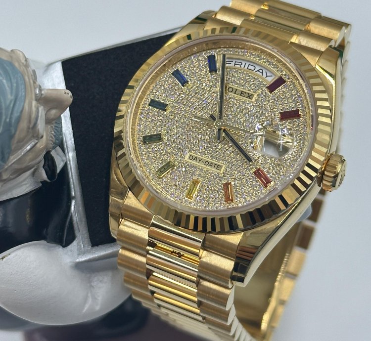 Rolex Day-date 36 128238 Rainbow