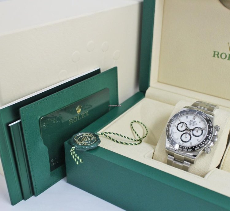 Rolex Daytona 126500ln Automatic Steel Like New Unworn