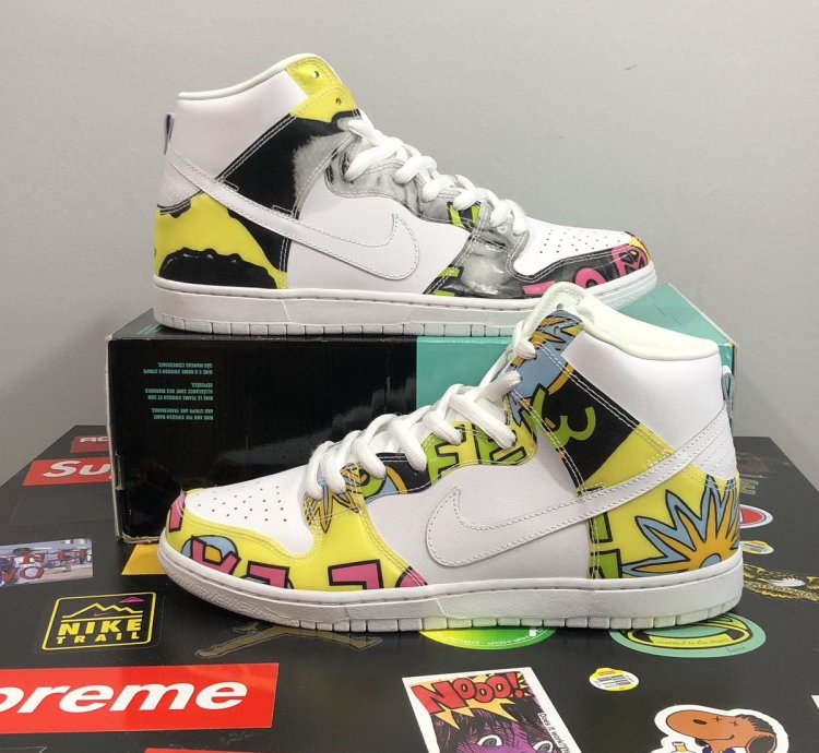 Nike Sb Dunk High Qs De La Soul
