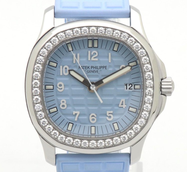 Patek Philippe Aquanaut Blu Pastel Full Set Like New 2007