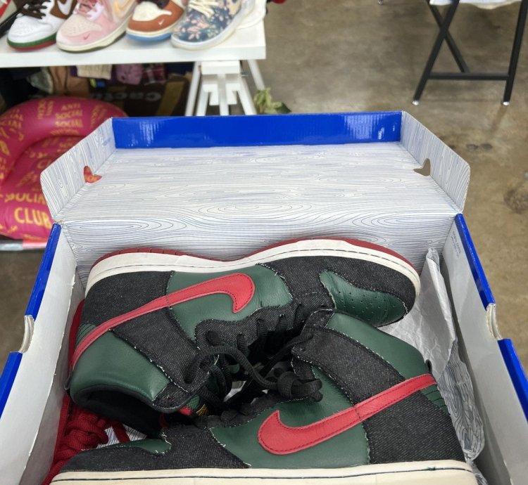 Nike Sb Dunk High Resn Sz 10 5 2009