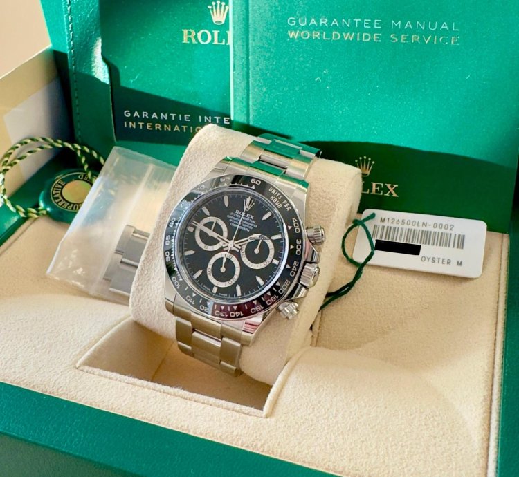 Rolex Daytona 126500ln Black