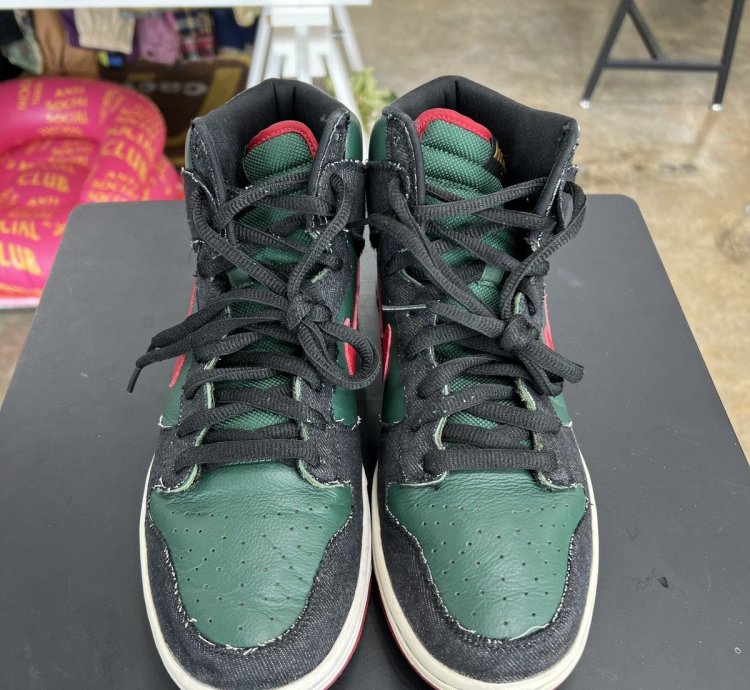Nike Sb Dunk High Resn Sz 10 5 2009