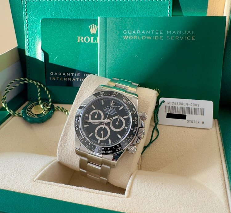 Rolex Daytona 126500ln Black