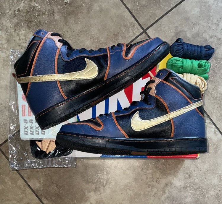 Nike Sb Dunk High Rx-0 Unicorn Gundam 02 Banshee Size 11 5