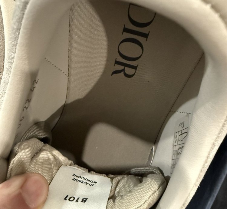 Dior Sneaker - B101 Smooth Cal