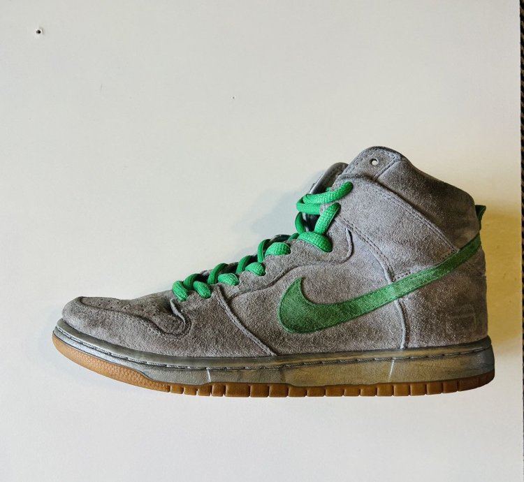 Nike Sb Dunk High Silver Box