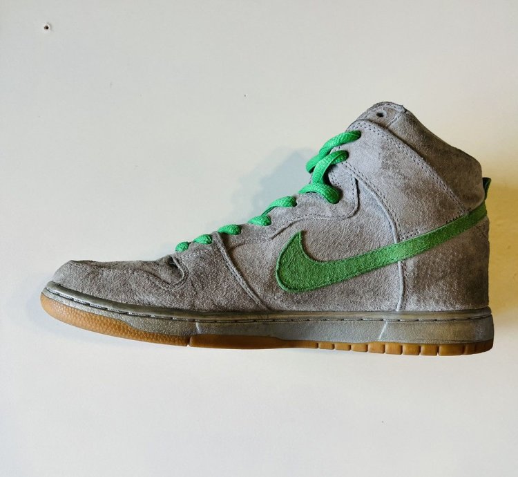 Nike Sb Dunk High Silver Box