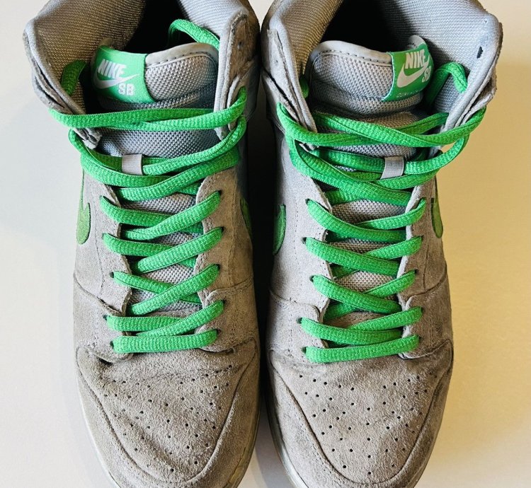 Nike Sb Dunk High Silver Box