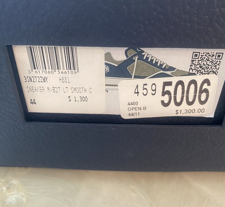 Dior Sneaker B27 Leather Shoes