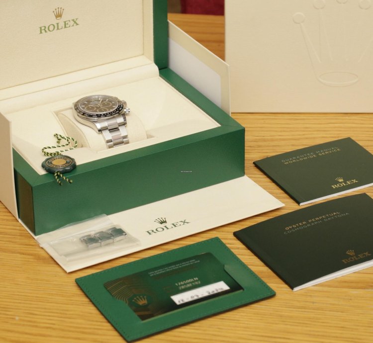Rolex Daytona 126500ln Black Dial - Unworn Full Set