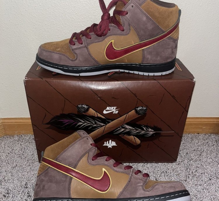 Nike Sb Dunk High Spot Cigar City Special Box