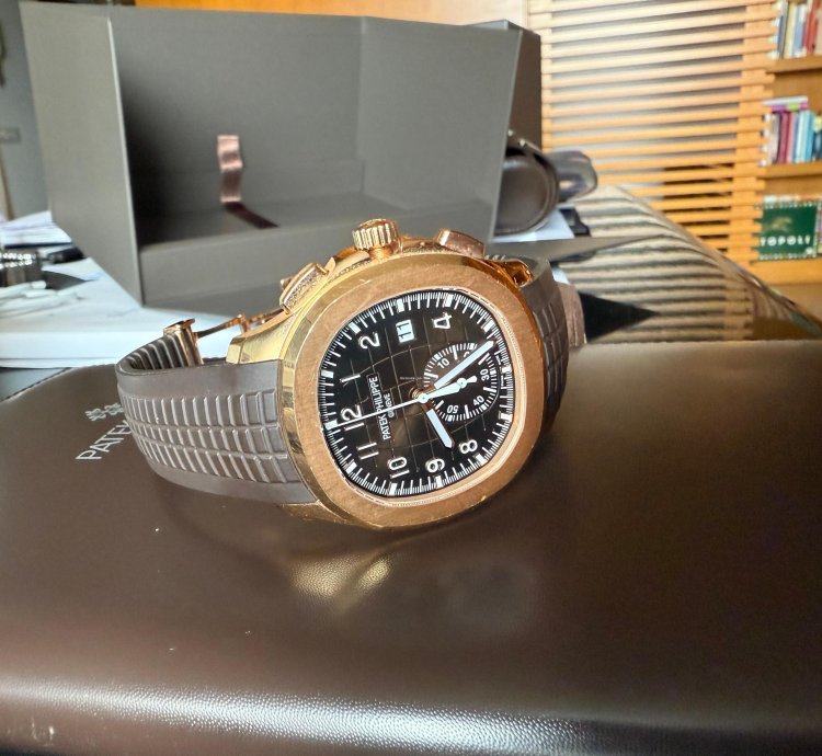 Patek Philippe Aquanaut Chronograph 5968- 001 Full Set