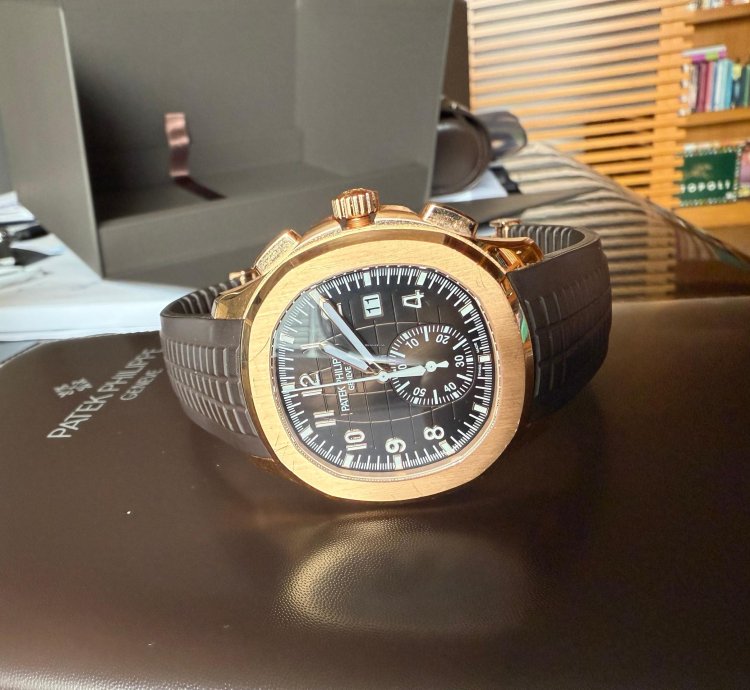 Patek Philippe Aquanaut Chronograph 5968- 001 Full Set
