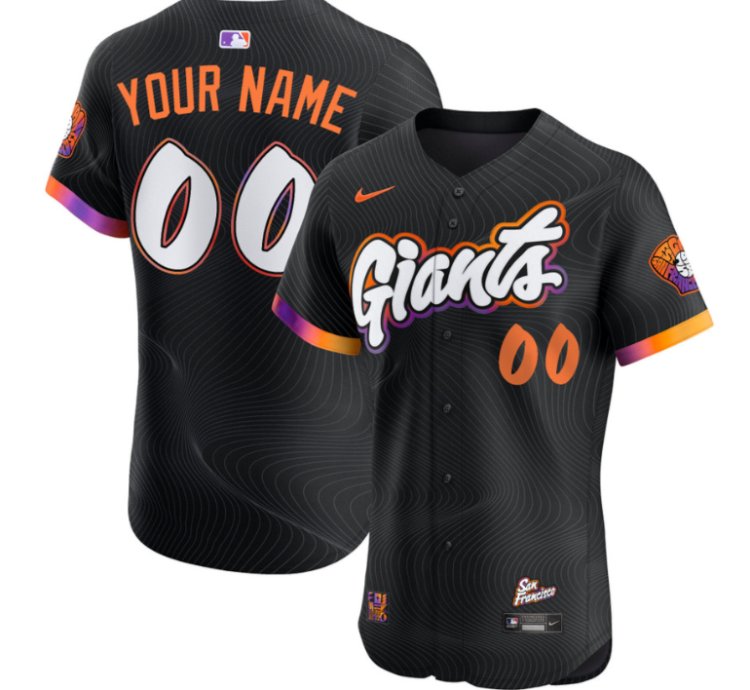 Custom San Francisco Giants Jersey 2025 City Connect Vapor Premier Elite Stitched