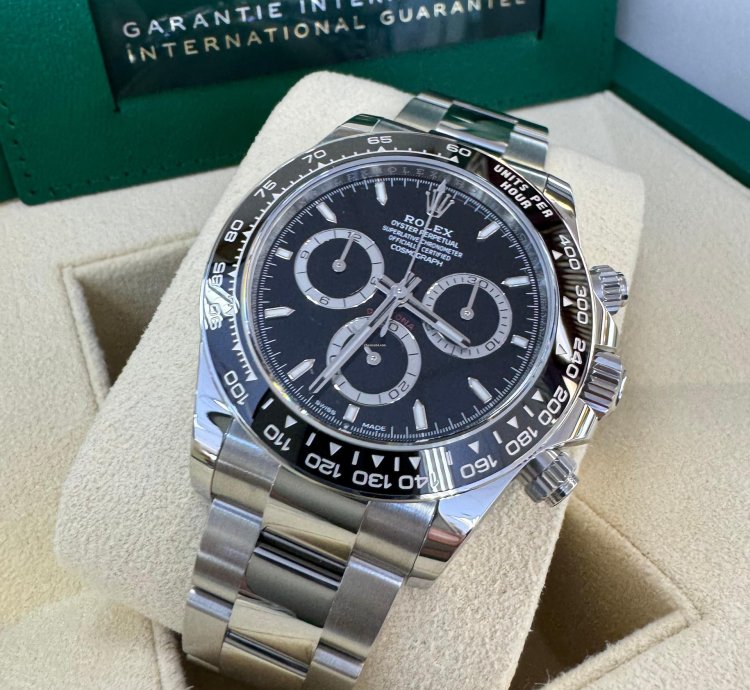 Rolex Daytona 126500ln Black Dial 2024