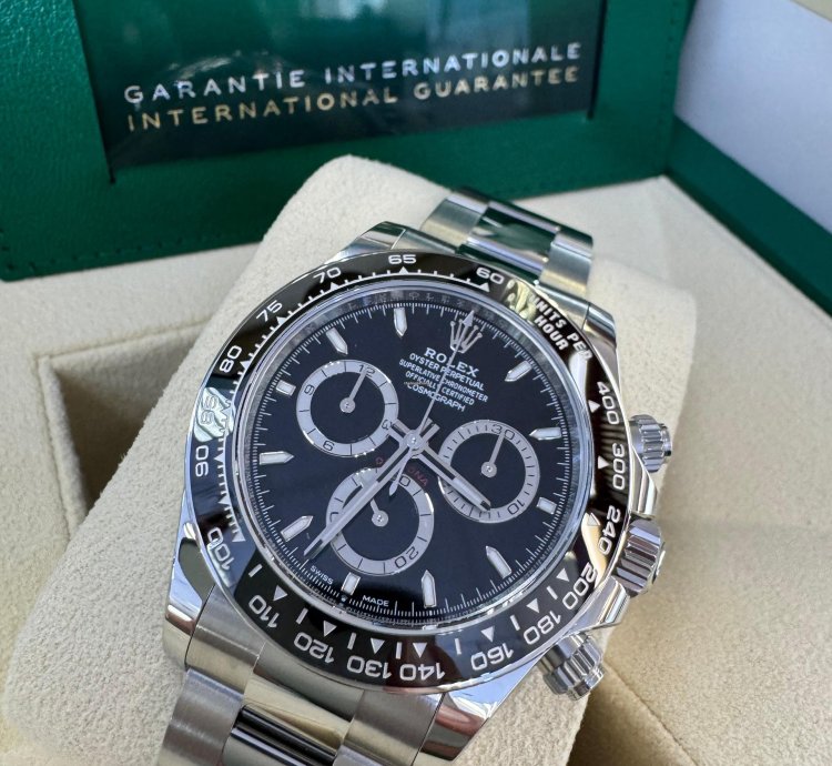 Rolex Daytona 126500ln Black Dial 2024