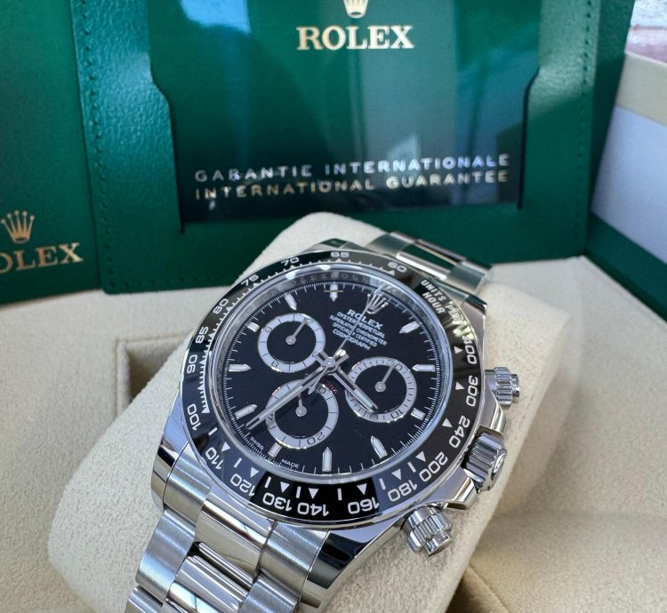 Rolex Daytona 126500ln Black Dial 2024