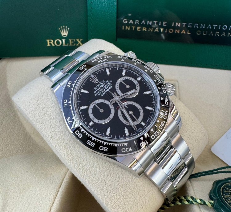 Rolex Daytona 126500ln Black Dial 2024