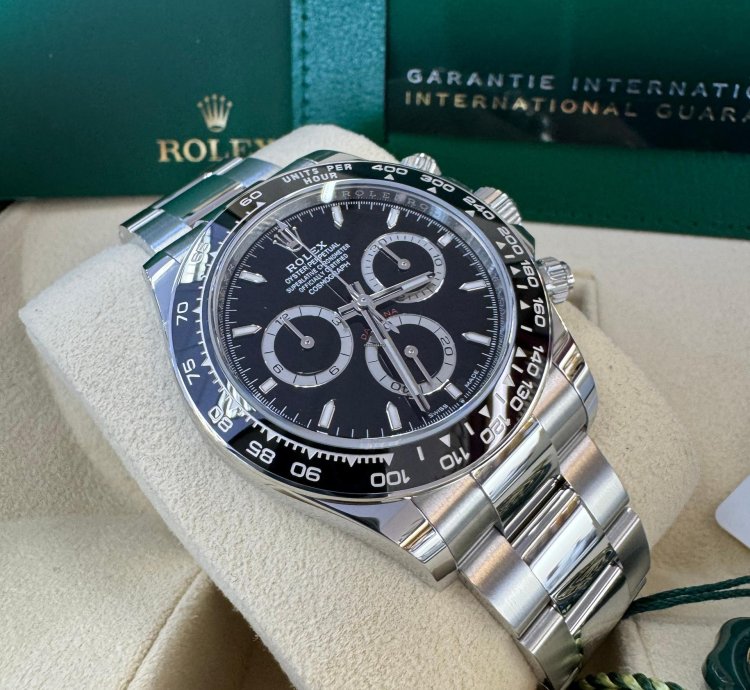 Rolex Daytona 126500ln Black Dial 2024