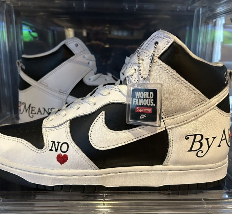 Nike Sb Dunk High Supreme By Any Means Necessary
