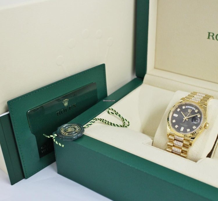 Rolex Day-date 36 128238a Automatic Yellow Gold Like New Unworn