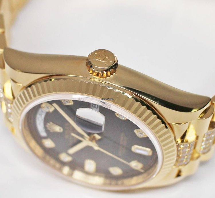 Rolex Day-date 36 128238a Automatic Yellow Gold Like New Unworn