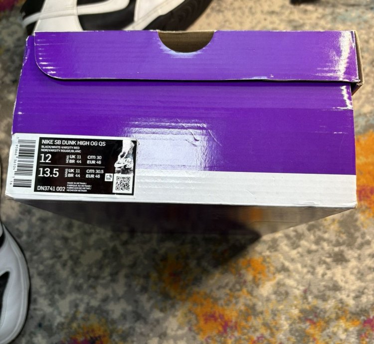 Nike Sb Dunk High Supreme Stormtrooper Black Size 12