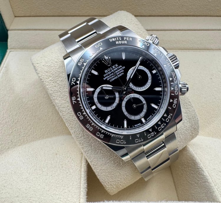 Rolex Daytona 126500ln Black Dial New 2025
