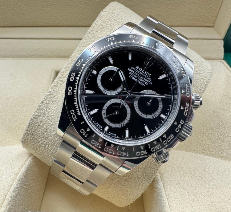 Rolex Daytona 126500ln Black Dial New 2025