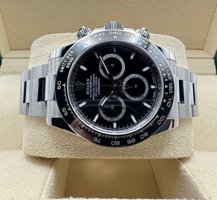 Rolex Daytona 126500ln Black Dial New 2025