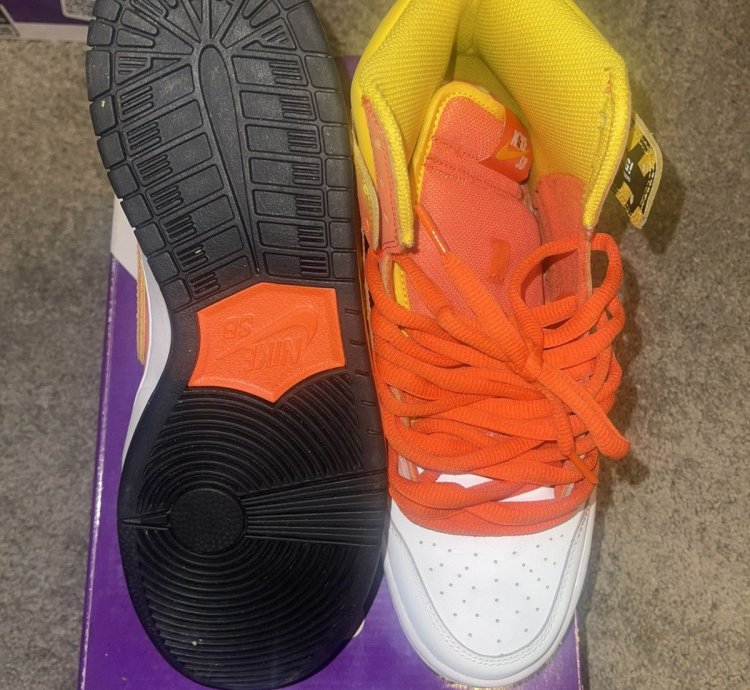 Nike Sb Dunk High Sweet Tooth Candy Corn