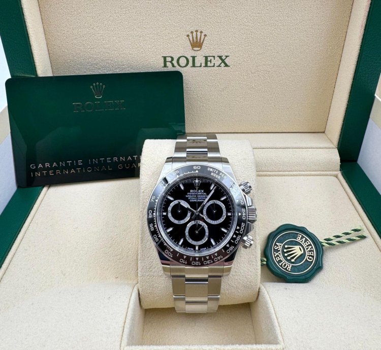 Rolex Daytona 126500ln Black Dial Unworn 2025