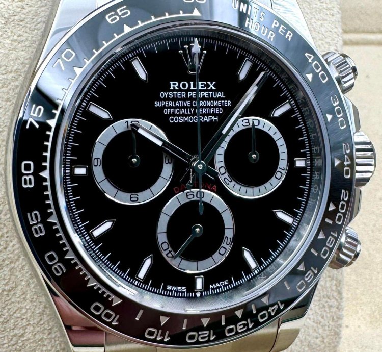 Rolex Daytona 126500ln Black Dial Unworn 2025