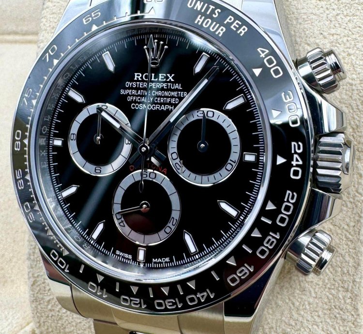 Rolex Daytona 126500ln Black Dial Unworn 2025