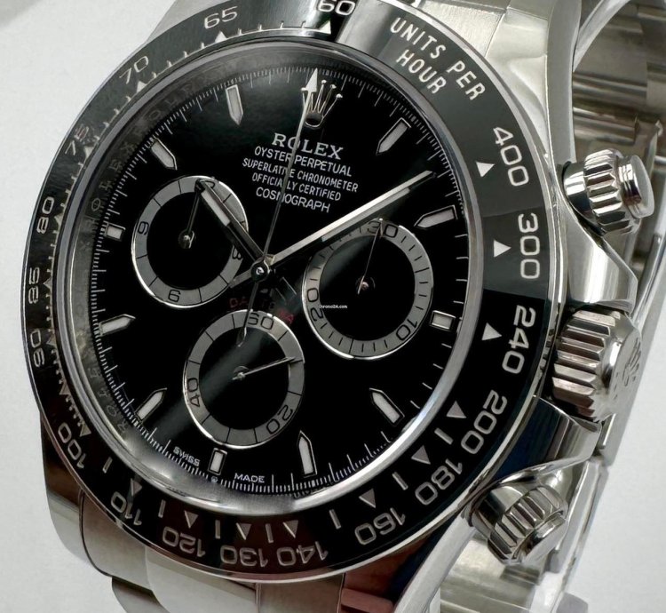 Rolex Daytona 126500ln Black Dial Unworn 2025