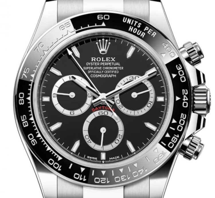 Rolex Daytona 126500ln Black Dial Unworn 2025