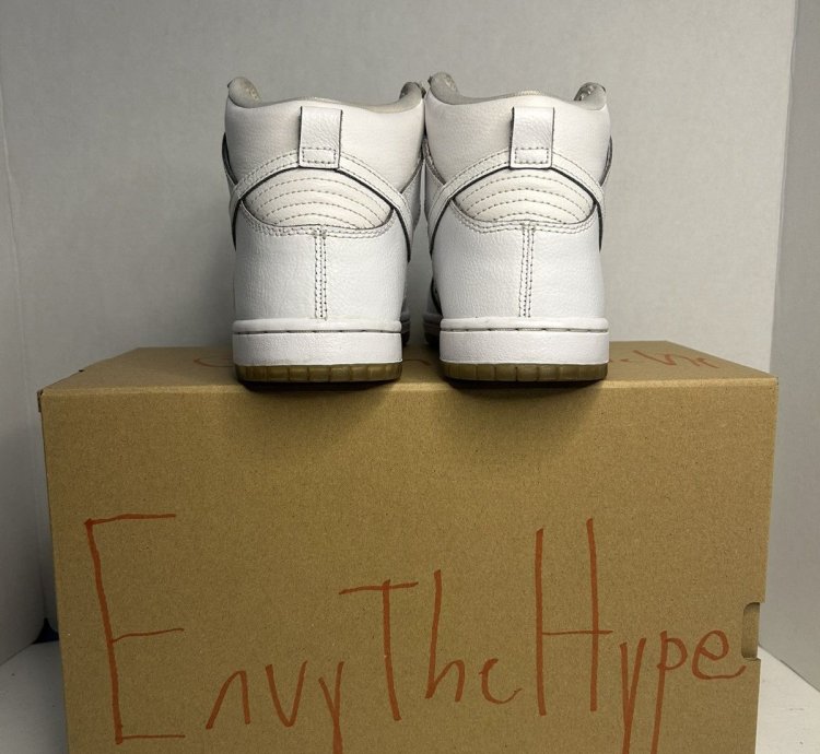 Nike Sb Dunk High White Ice 2016